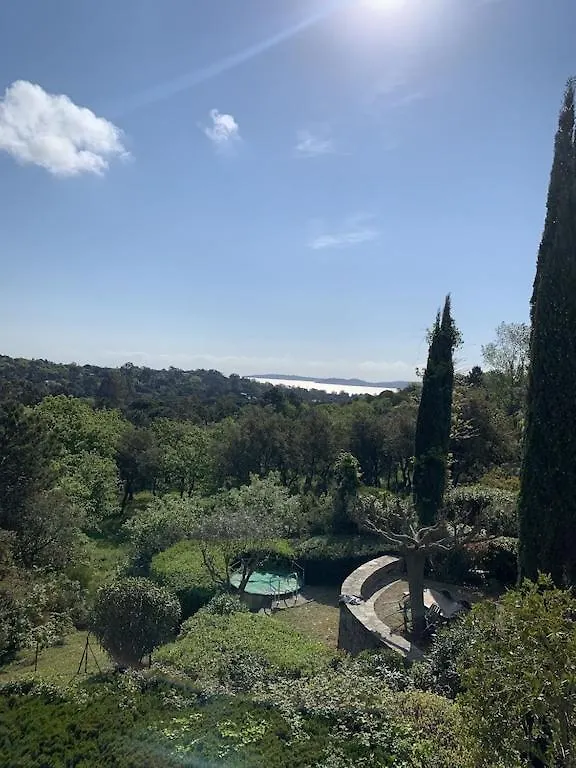 Les Restanques Maison Des Chenes Vue Mer 6 Personnes 格里莫 别墅
