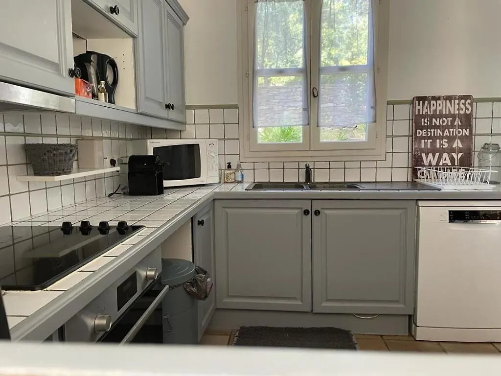Les Restanques Maison Des Chenes Vue Mer 6 Personnes 格里莫 法国